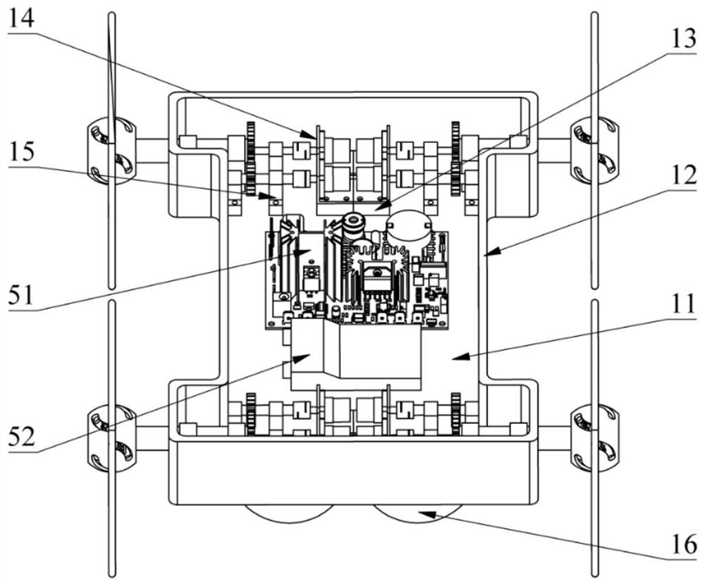 Amphibious micro-robot with deformable wheels