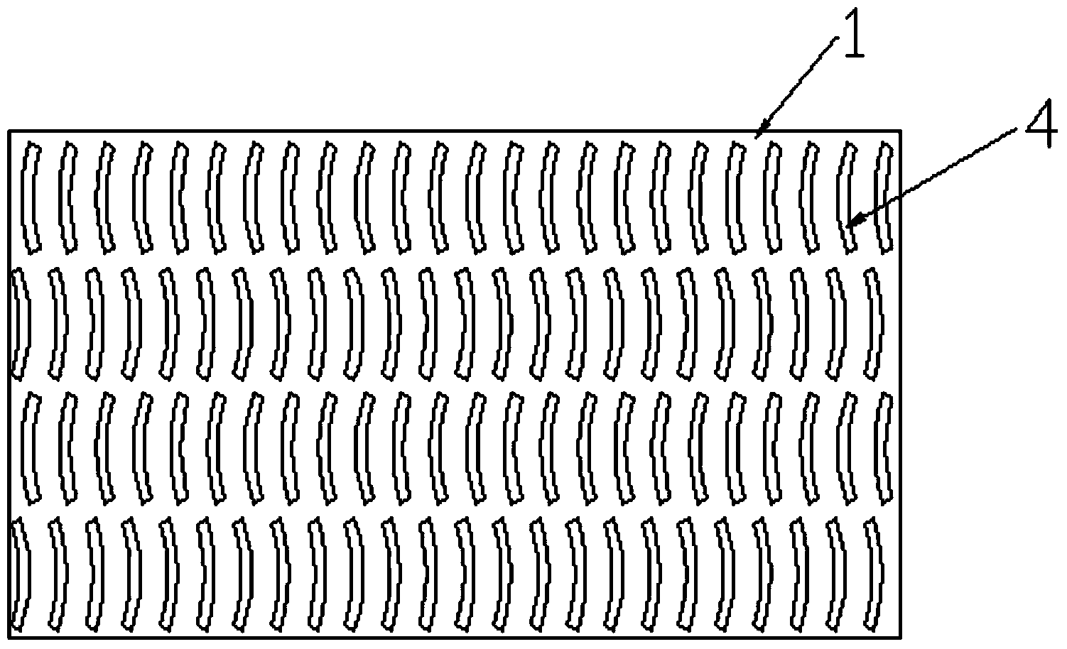 Embossed nonwoven fabric and production method thereof