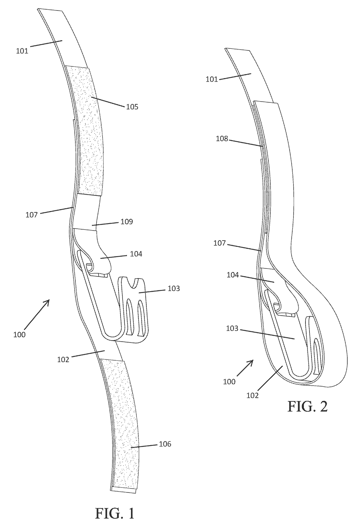 Tie Down Strap with Strap Loop for Preventing Disengagement while Securing Cargo