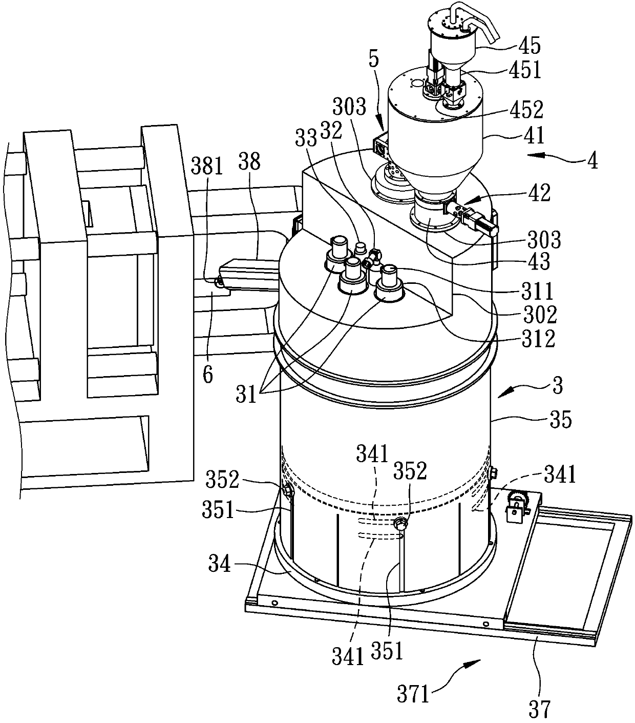 Method and apparatus for providing aluminum alloy meltwater