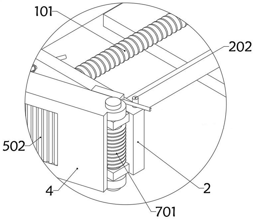 Cutting position precise adjustment structure for coil film packaging