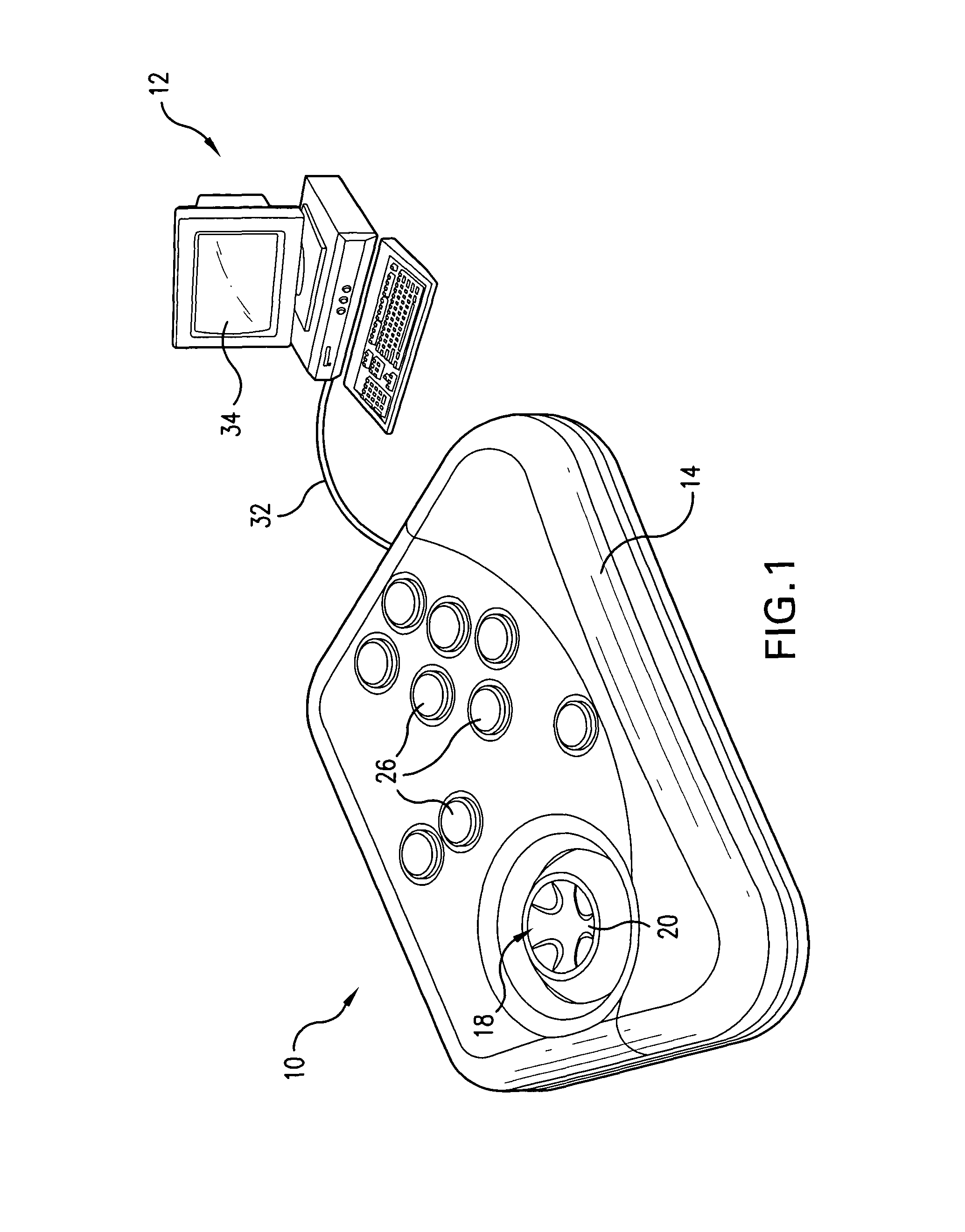 Force output adjustment in force feedback devices based on user contact