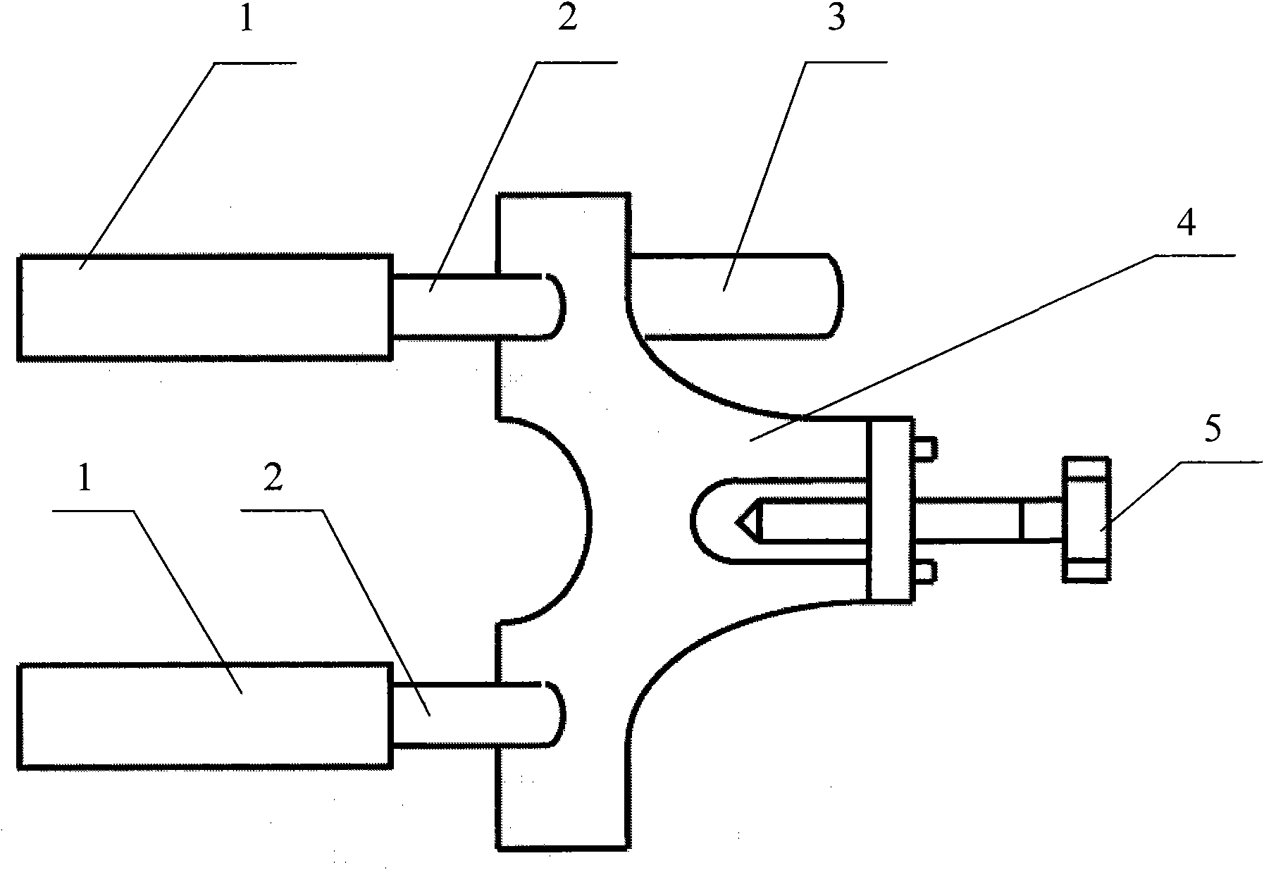 On-line replacing method for extrusion roll of fiber spinning traction feeding machine