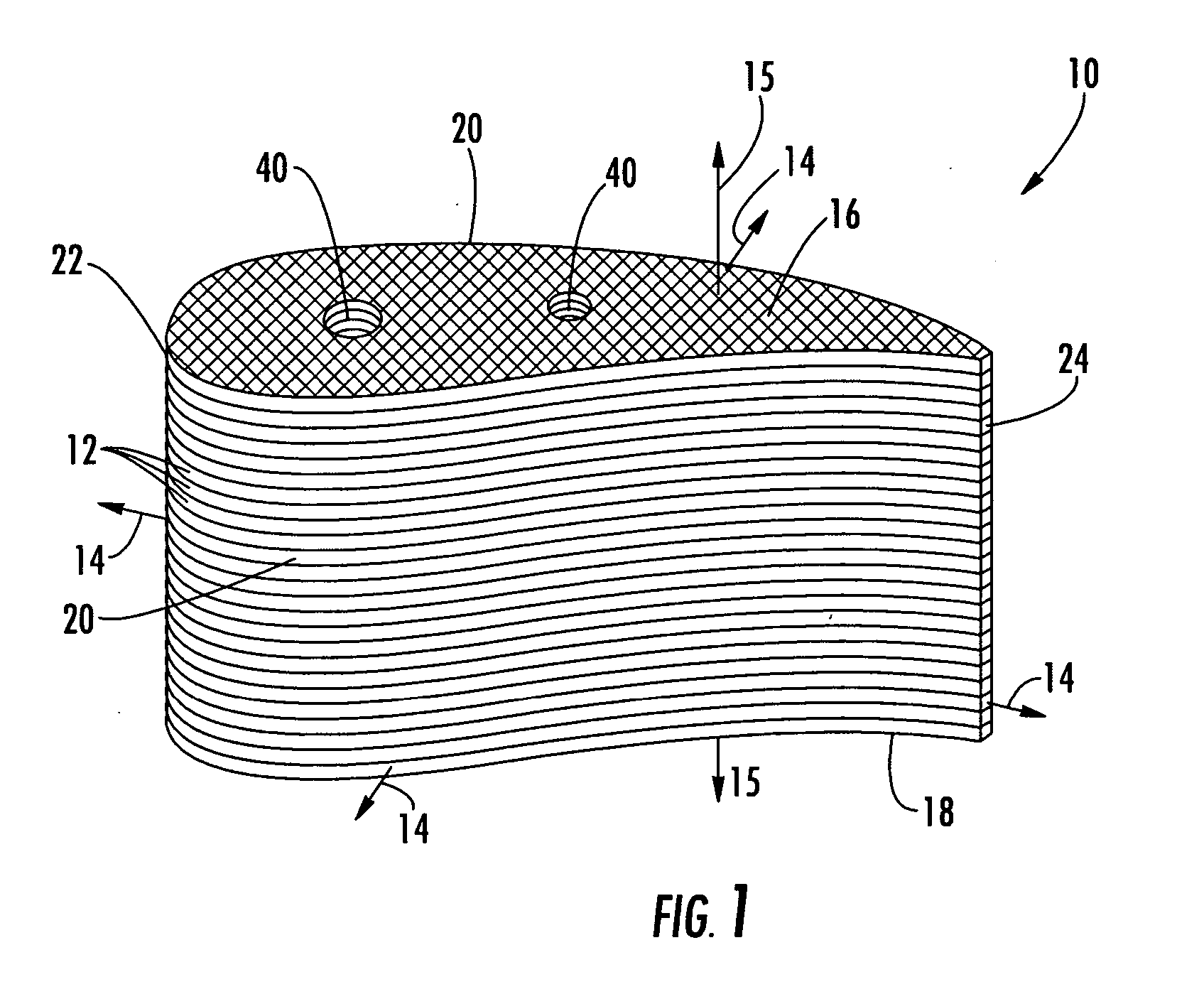 Cooling systems for stacked laminate CMC vane