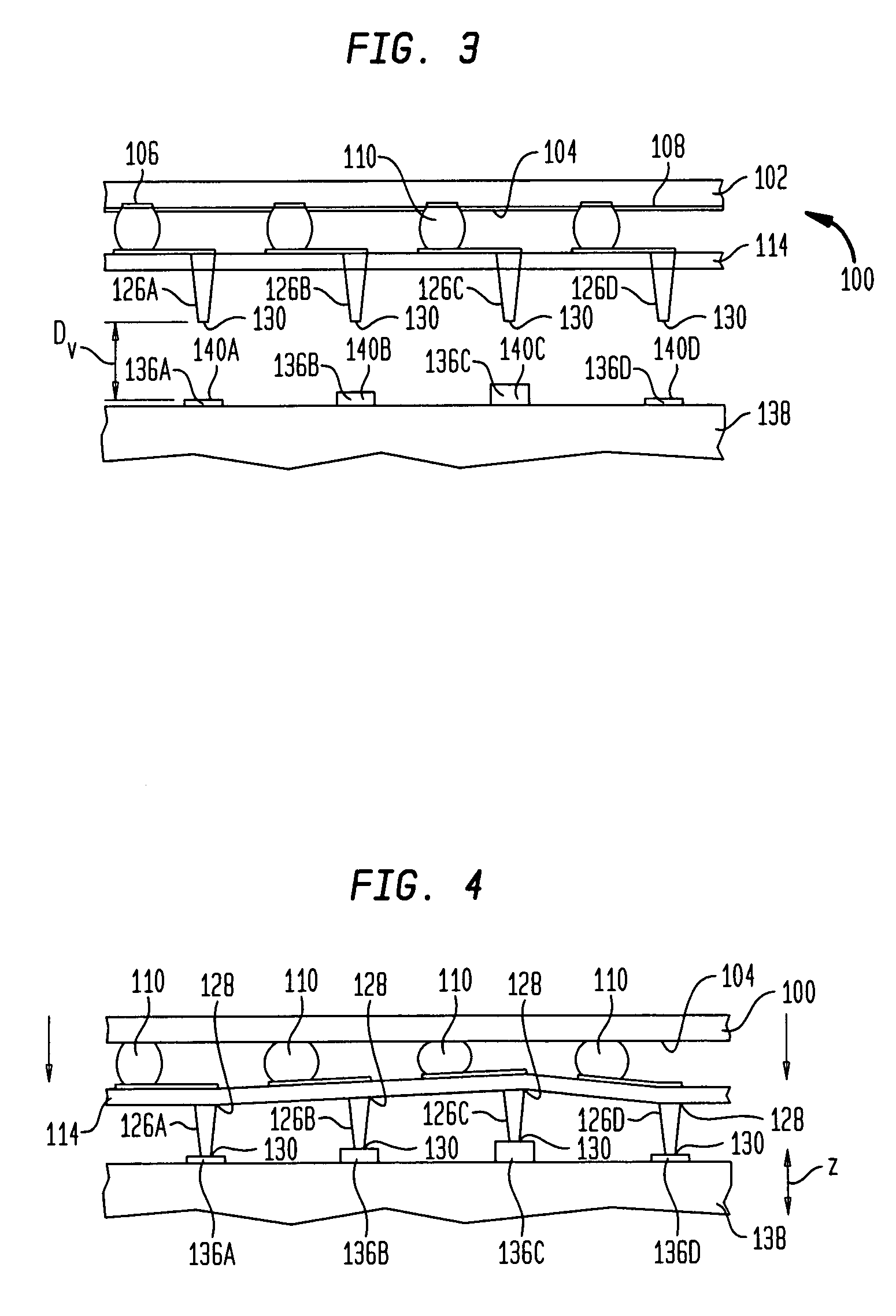 Microelectronic packages and methods therefor