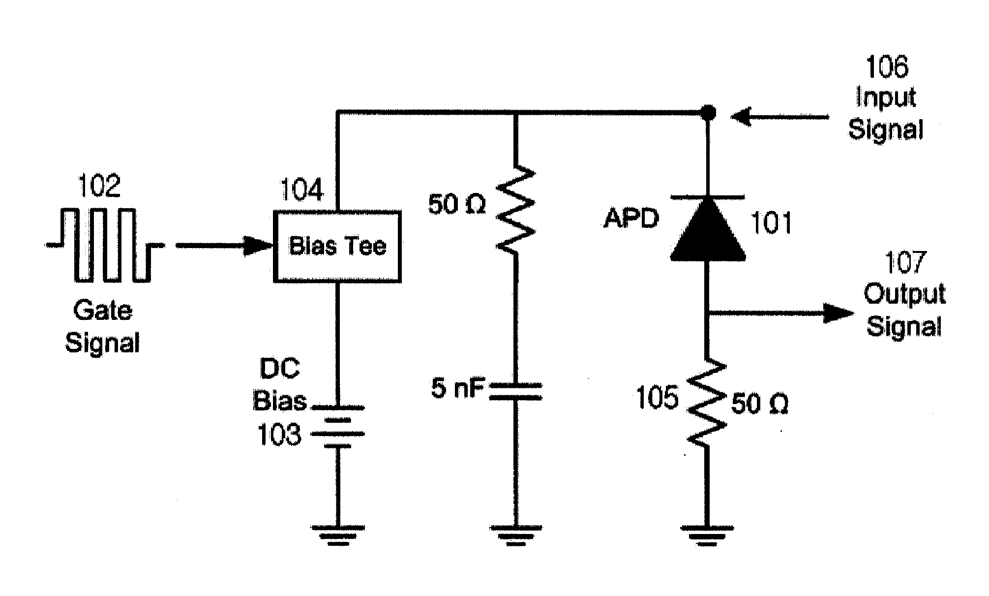 Single photon detector in the near infrared using an ingaas/inp avalanche photodiode operated with a bipolar rectangular gating signal