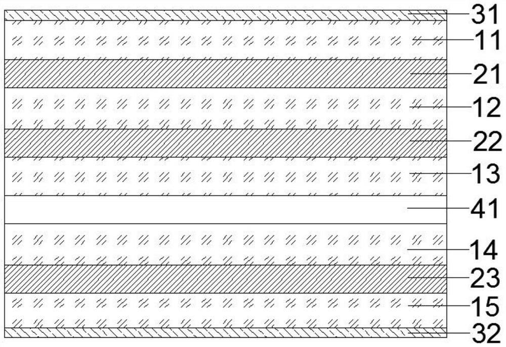 Fireproof layer material and its preparation method and fireproof glass