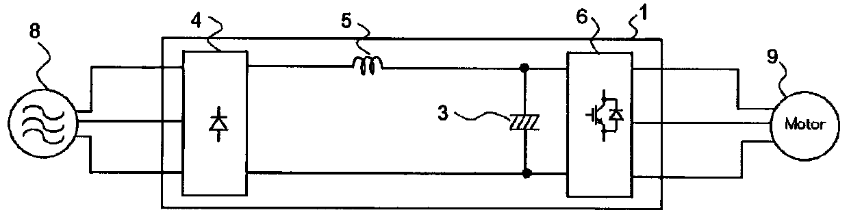 Power conversion device and air conditioning device using same