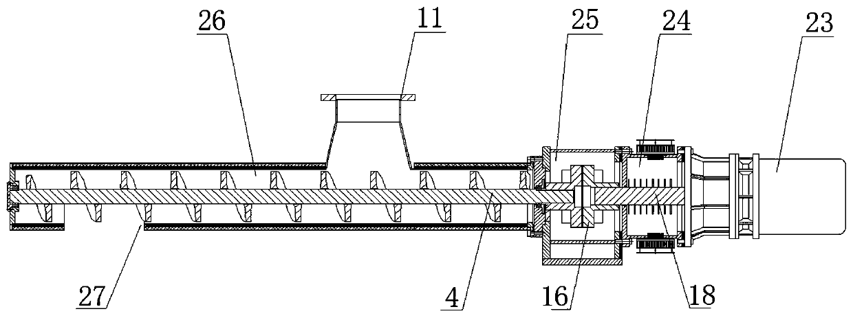 High-temperature spiral feeder