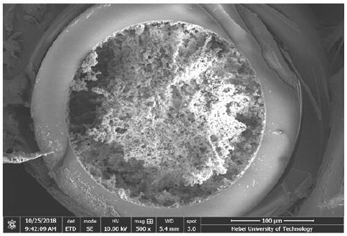 Octavinyl-POSS and ethylene glycol dimethacrylate co-crosslinked boron affinity monolithic column and preparation method thereof