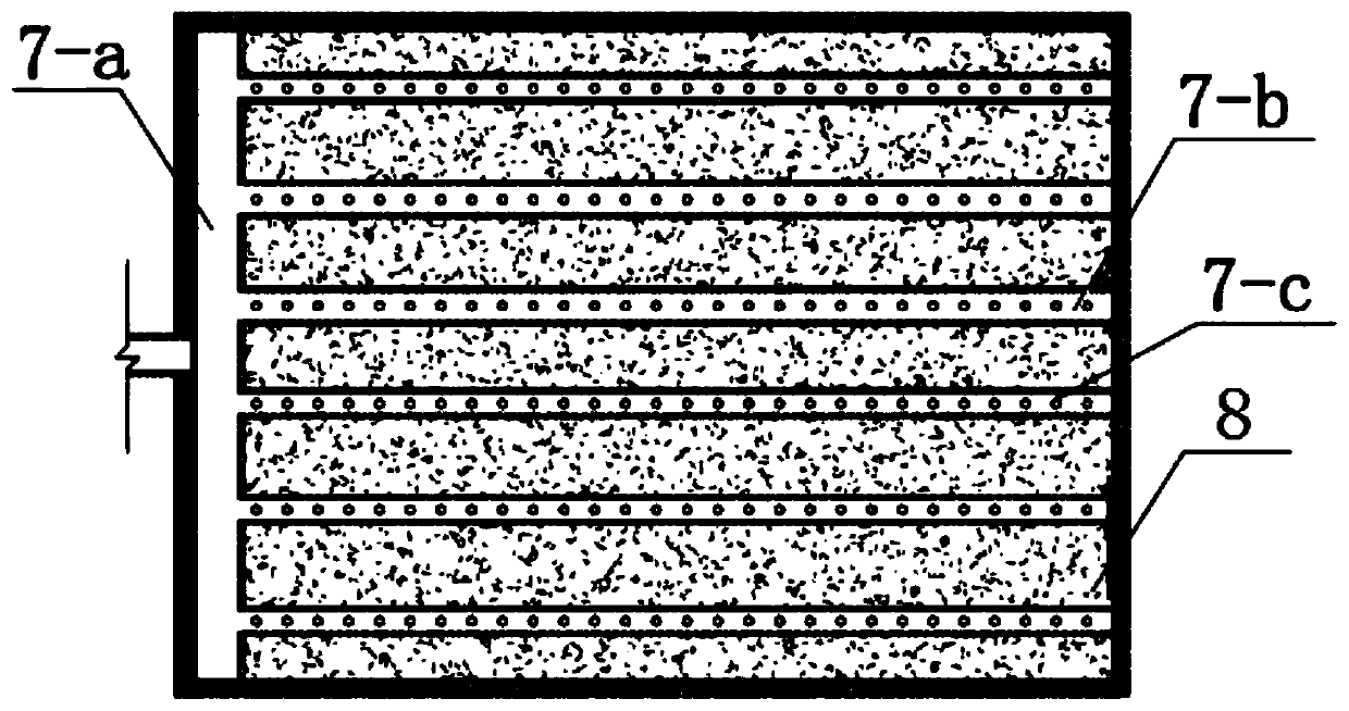 Constructed wetland system for efficiently removing nitrate and/or heavy metals in underground water and operation method of constructed wetland system