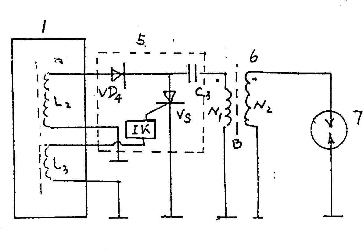 High energy high efficiency direct current ignition device of motorcycle