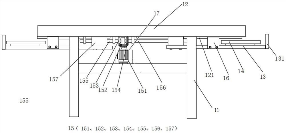 Automatic cloth guide device for intelligent sewing machine and working method of automatic cloth guide device