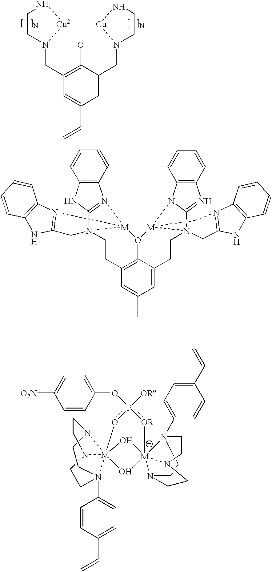 Immobilized metalchelate complexes for catalysis and decontamination of pesticides and chemical warfare nerve-agents