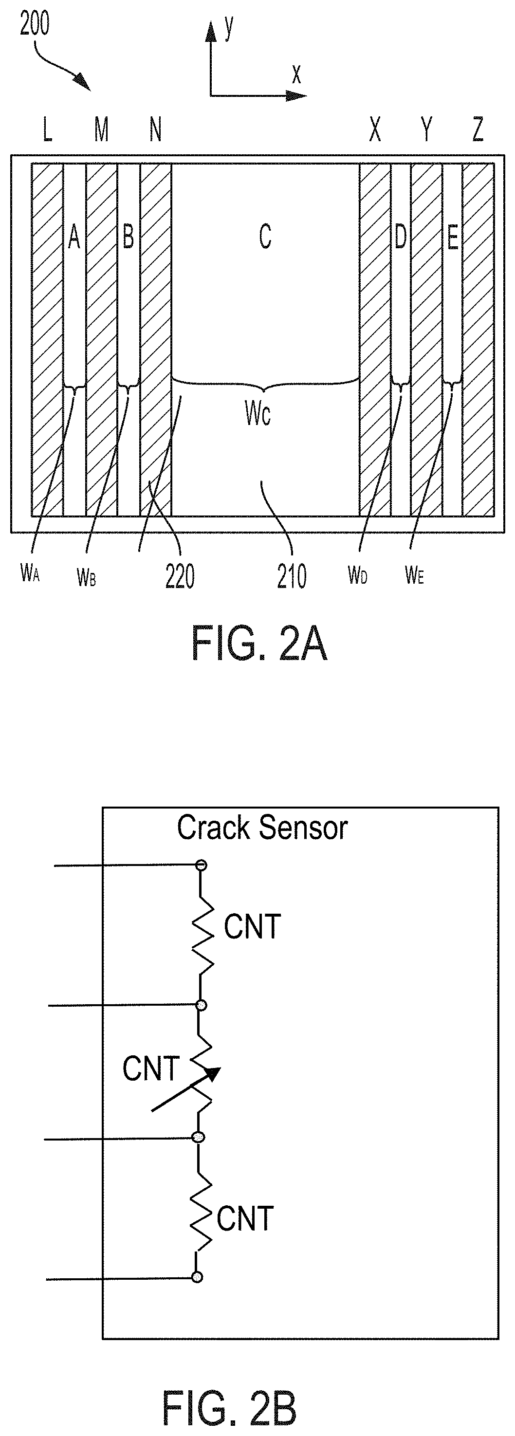 Self-calibrating polymer NANO composite (PNC) sensing element