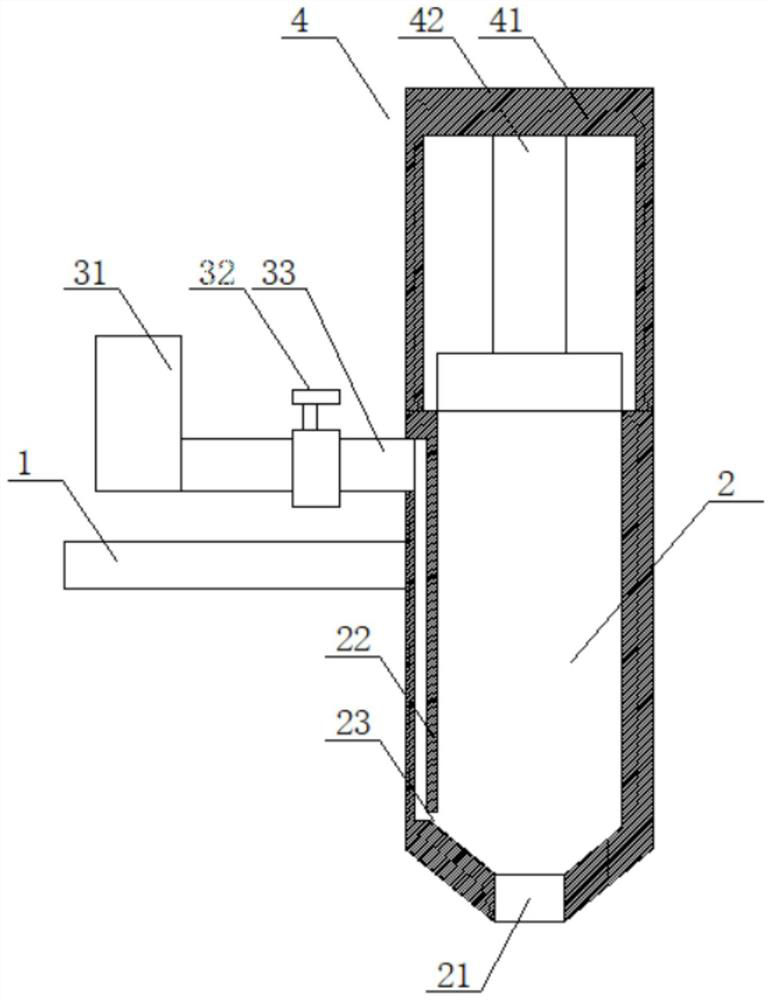 A liquid silicone injection molding system