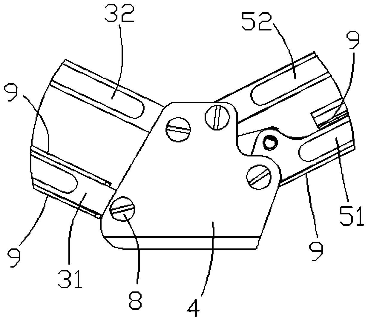 Synchronous telescopic arm and patrol robot with same