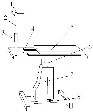 Adjustable ophthalmic treatment bracket