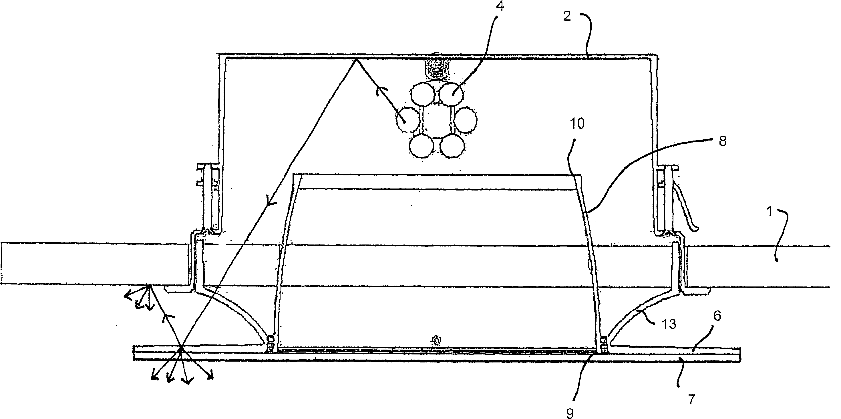 Recessed lignting fixture