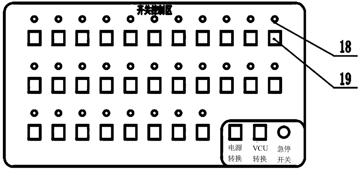 Automobile driving simulator test system and control method