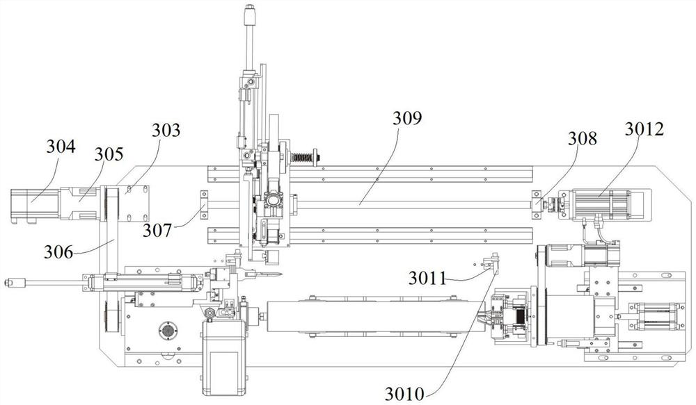 Rubber ring film winding machine