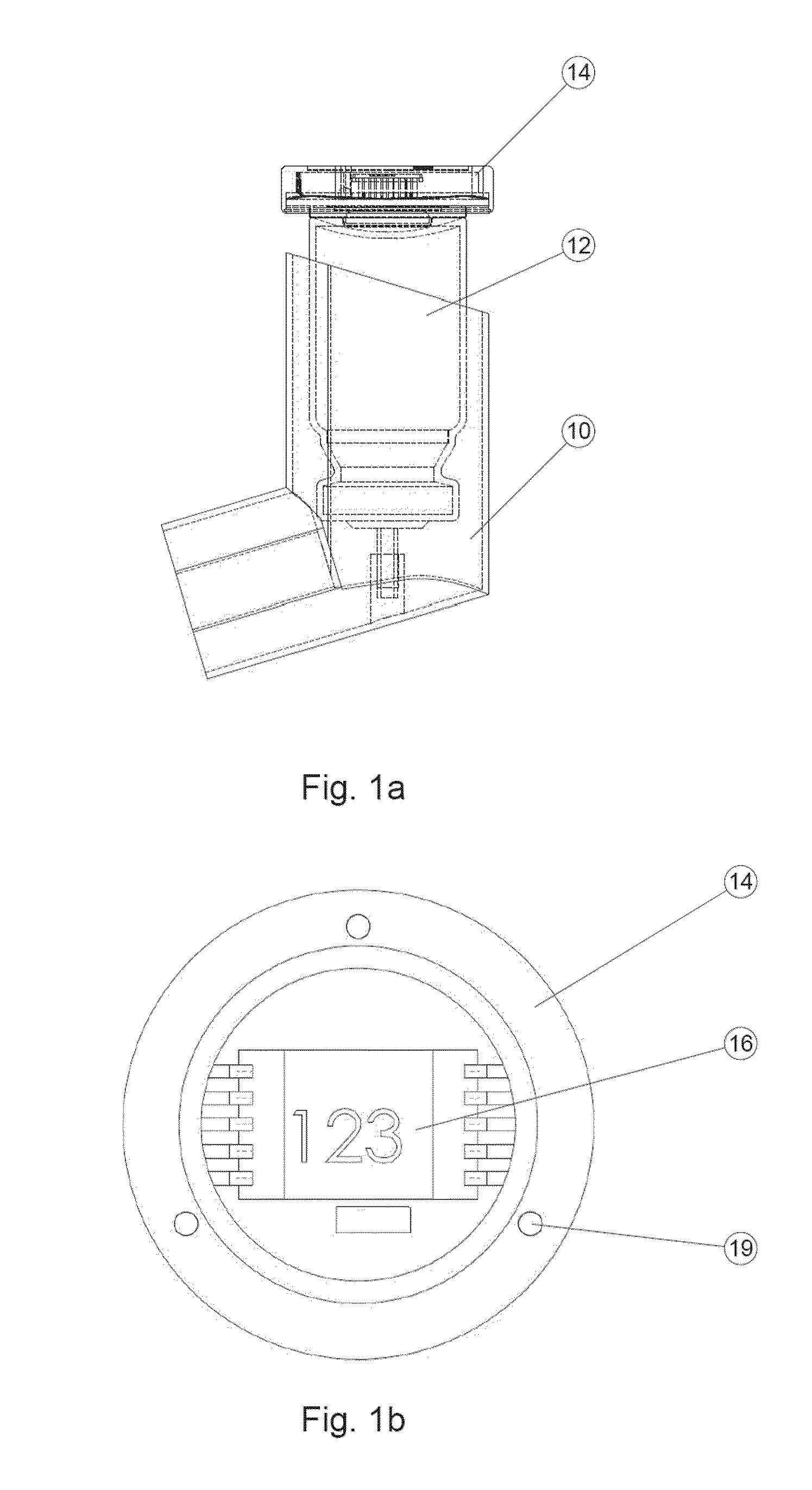 Dose counter and recording method