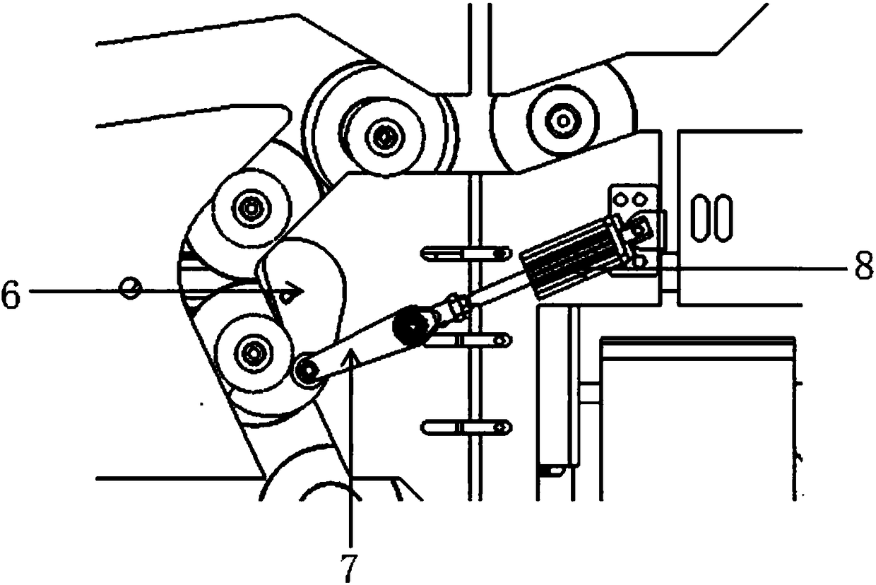 Conveying system of automatic yarn feeding equipment