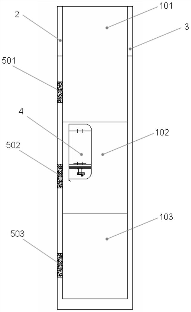 Method and device for regulating air pressure in an ultra-high-speed elevator shaft