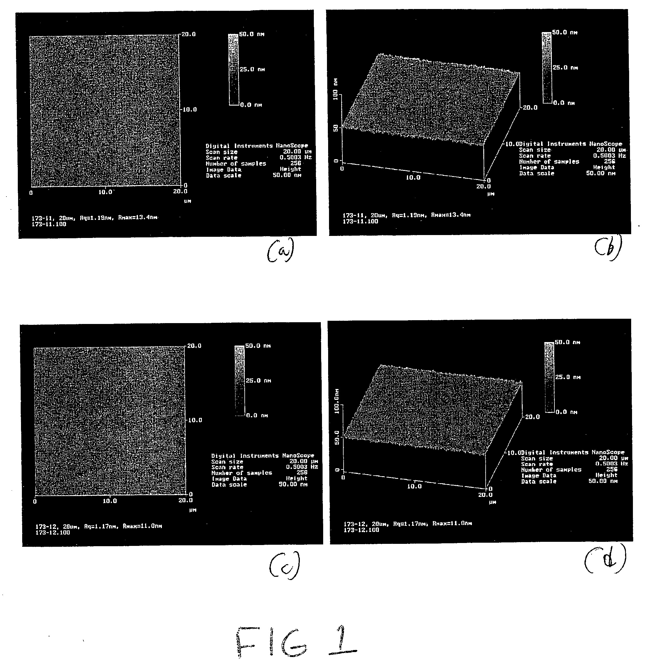 Transparent conductive film for flat panel displays