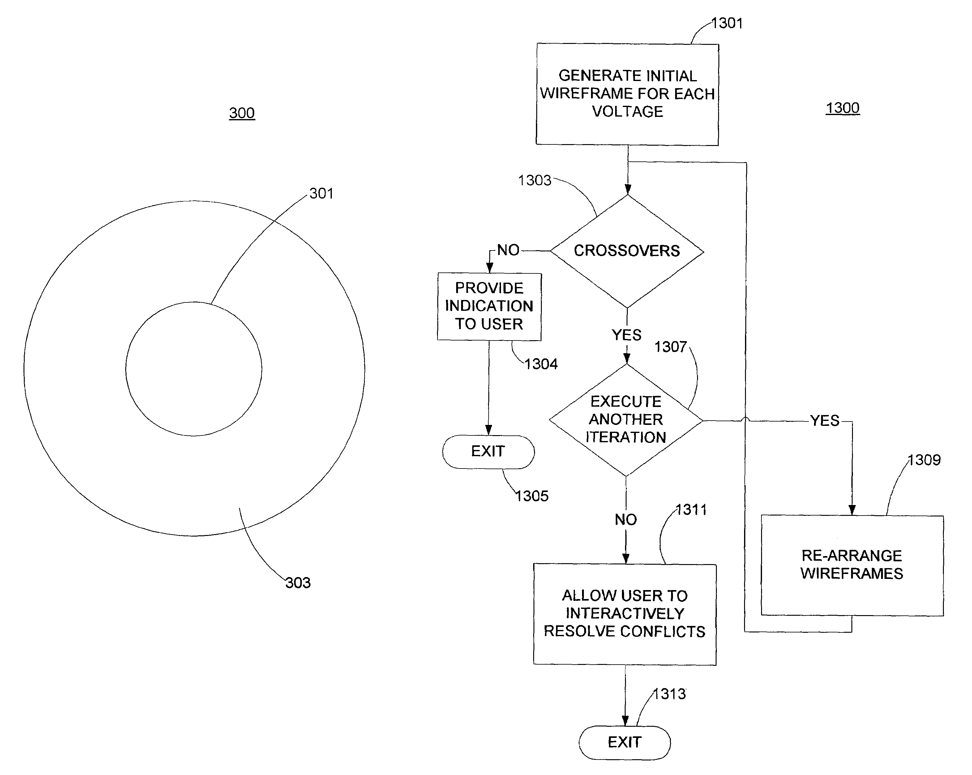 Generating a split power plane of a multi-layer printed circuit board