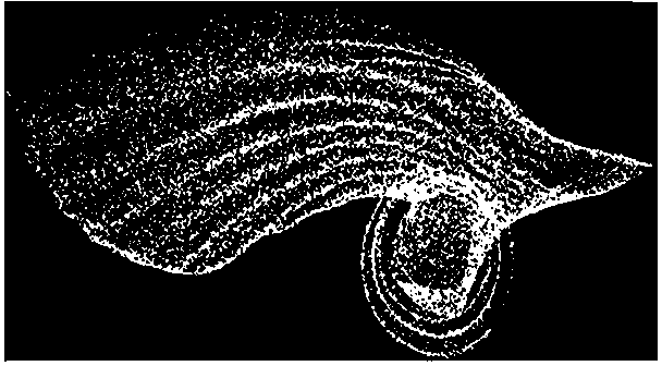 Scattered point cloud compression algorithm based on feature reservation