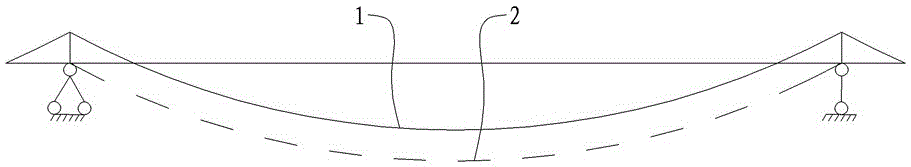 Test method for fracture toughness of concrete materials without self-weight influence