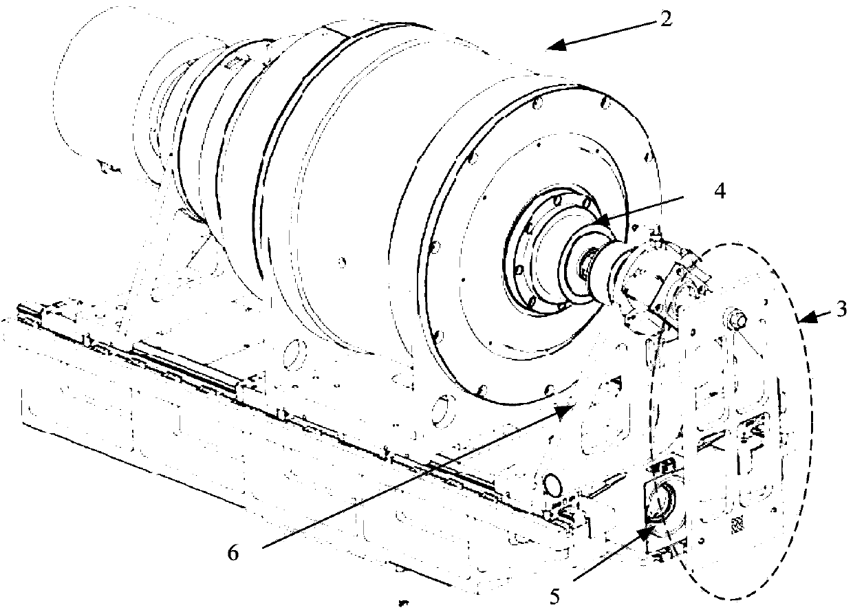 Calibration method and device for robot hole forming platform vision measurement system