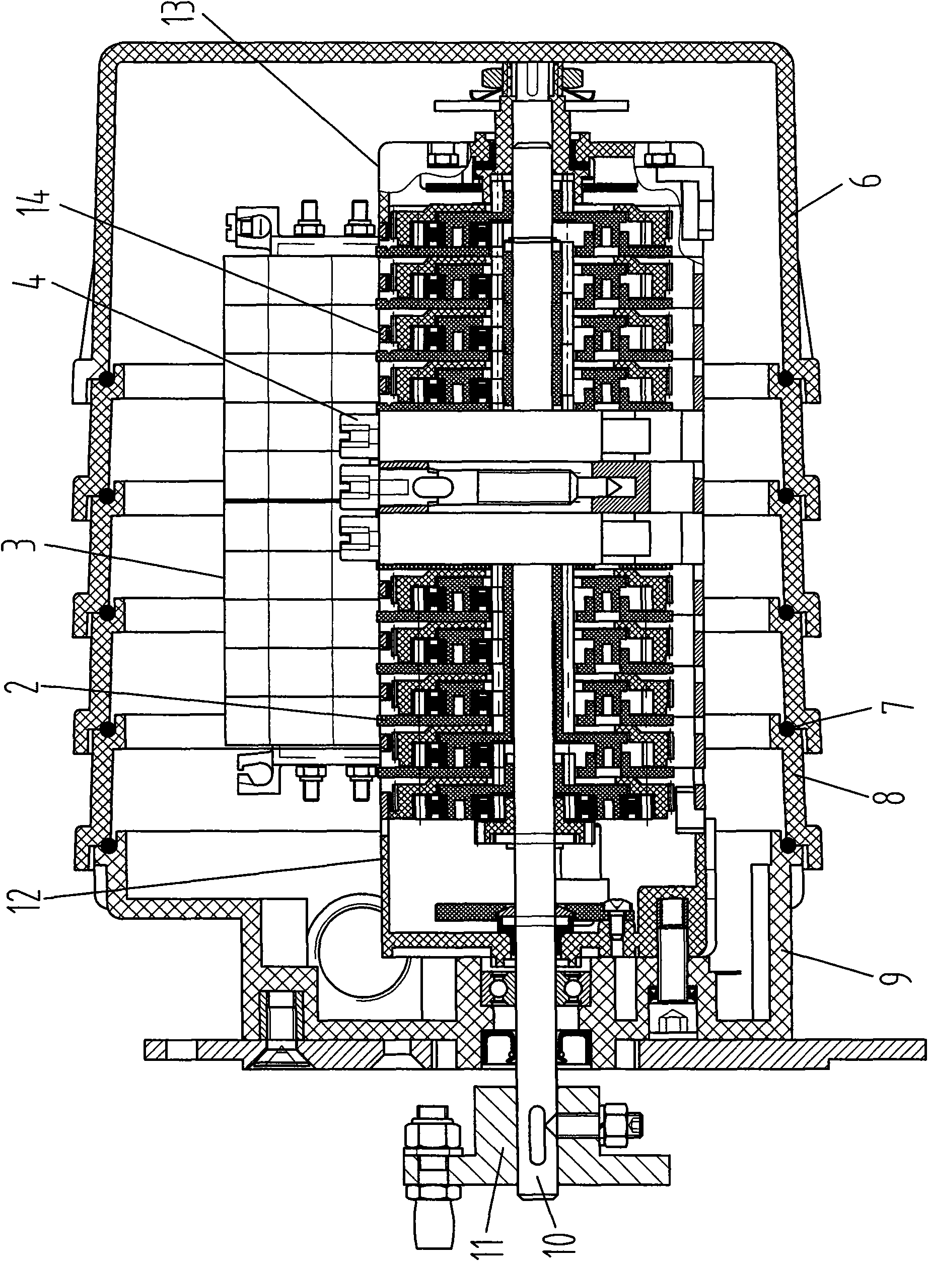 Cam limit switch