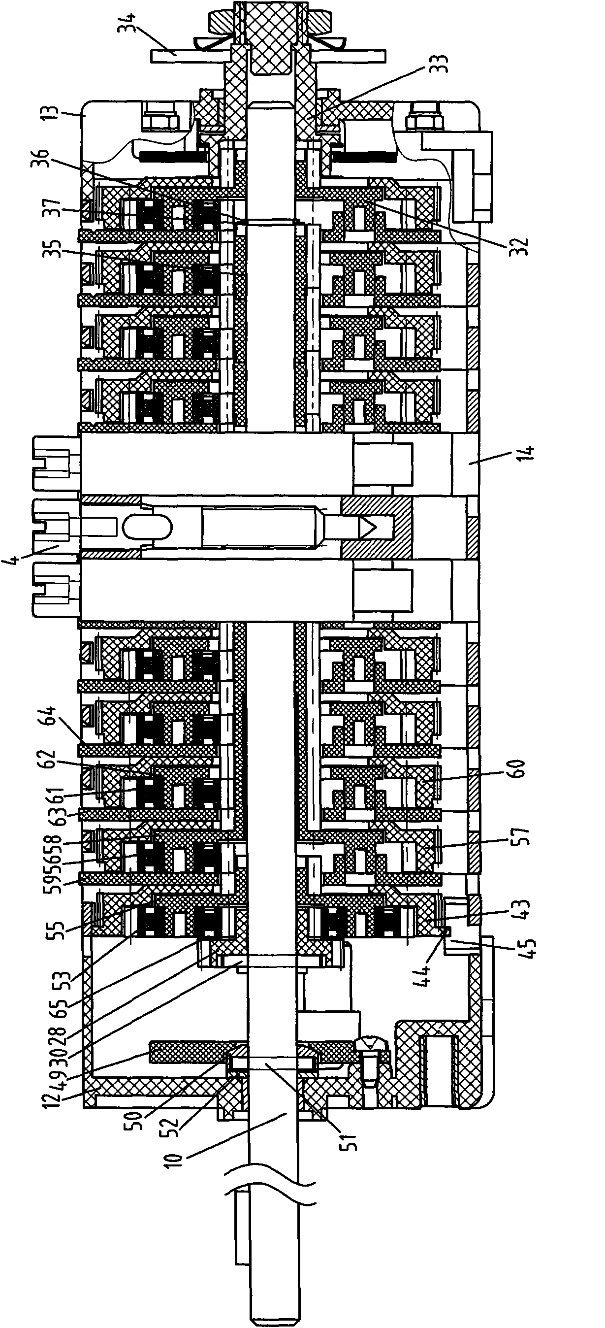 Cam limit switch