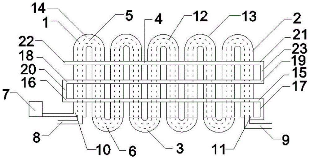 Anti-scald hand radiator