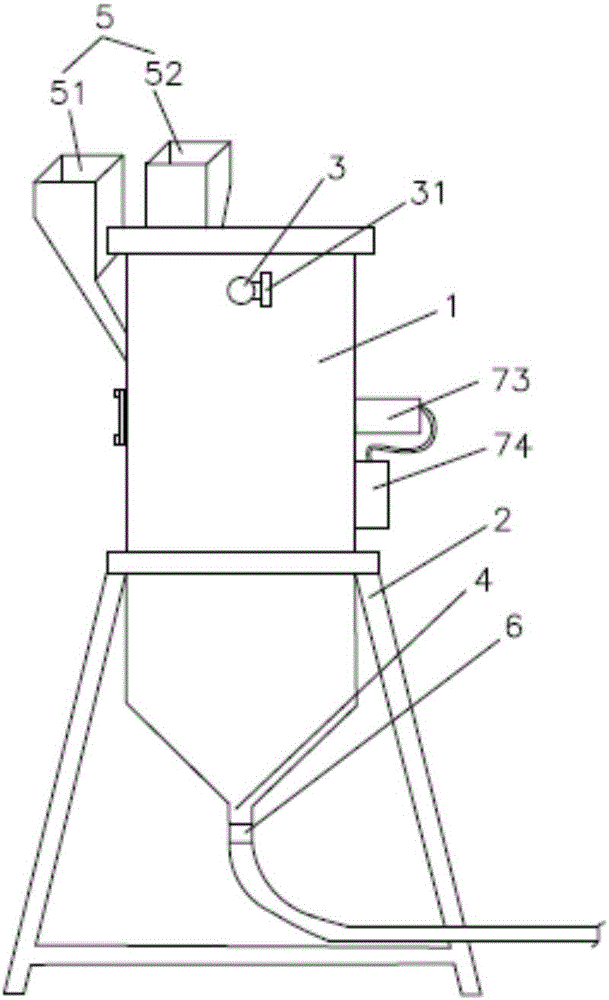 Automatic grouting construction device with high efficiency