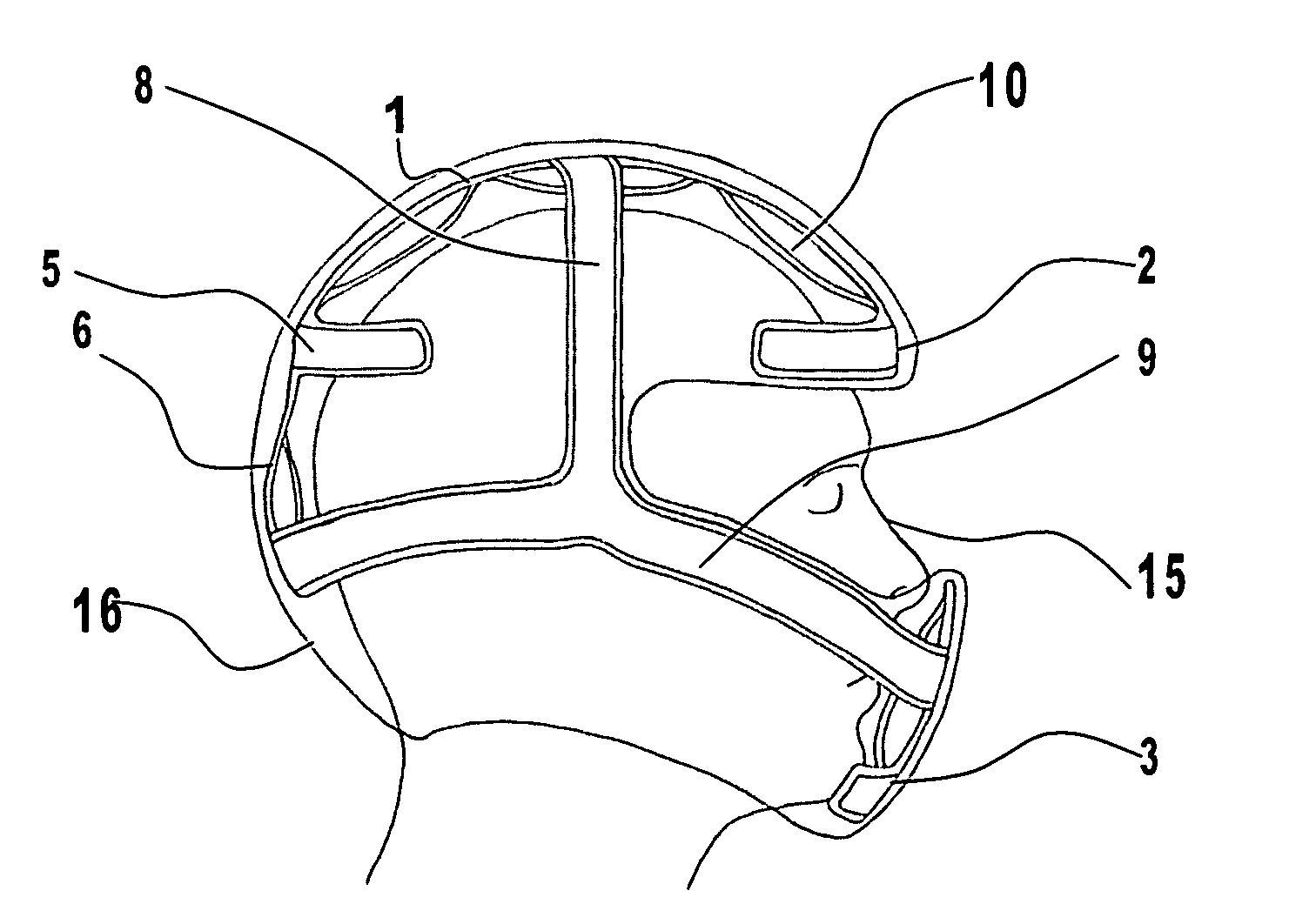 Impact Absorbing Frame and Layered Structure System for Safety Helmets