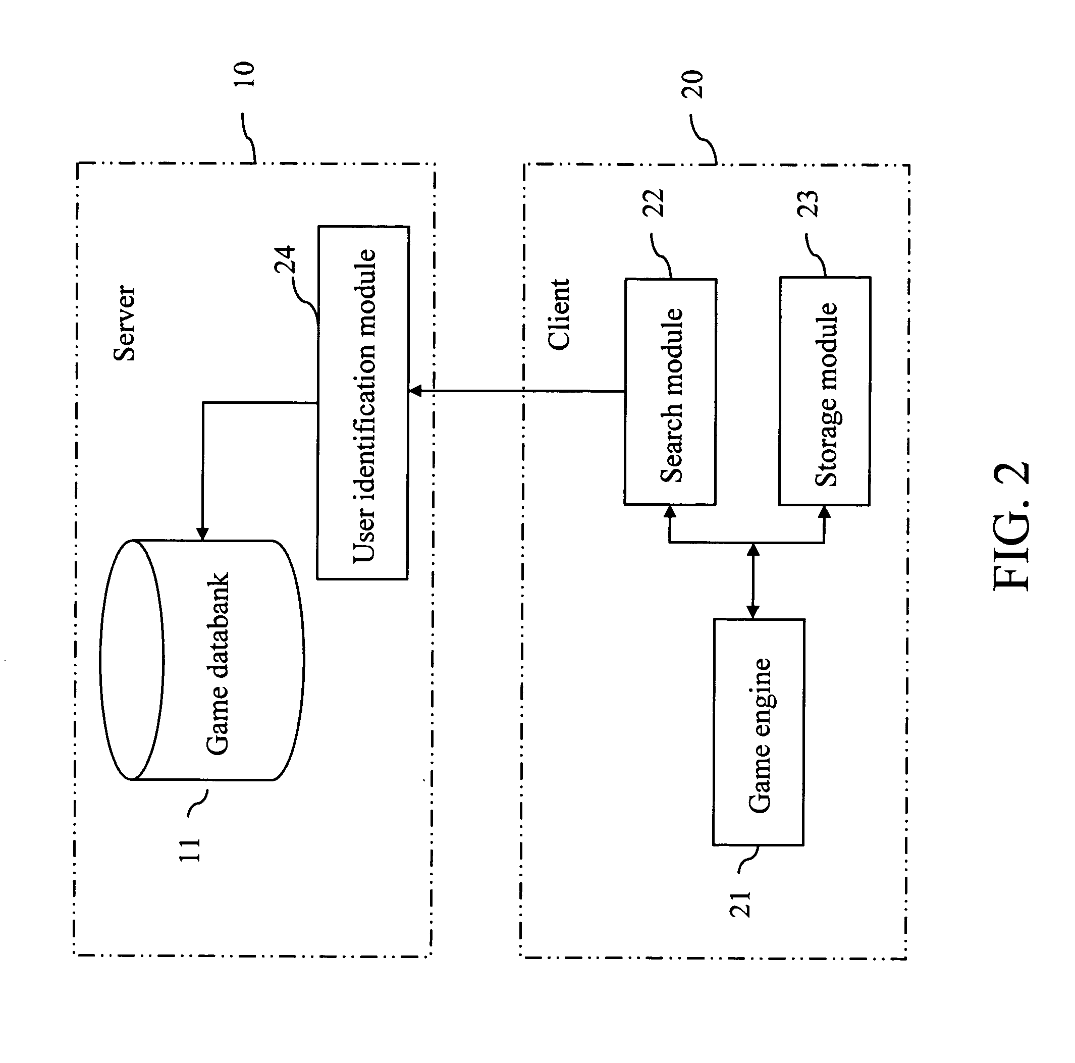 System and method for network-loading game data