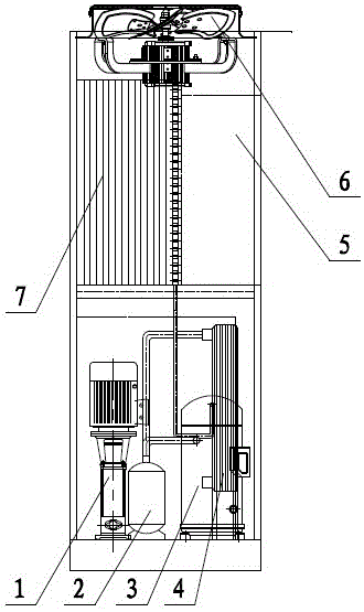 Outdoor unit body of air conditioner