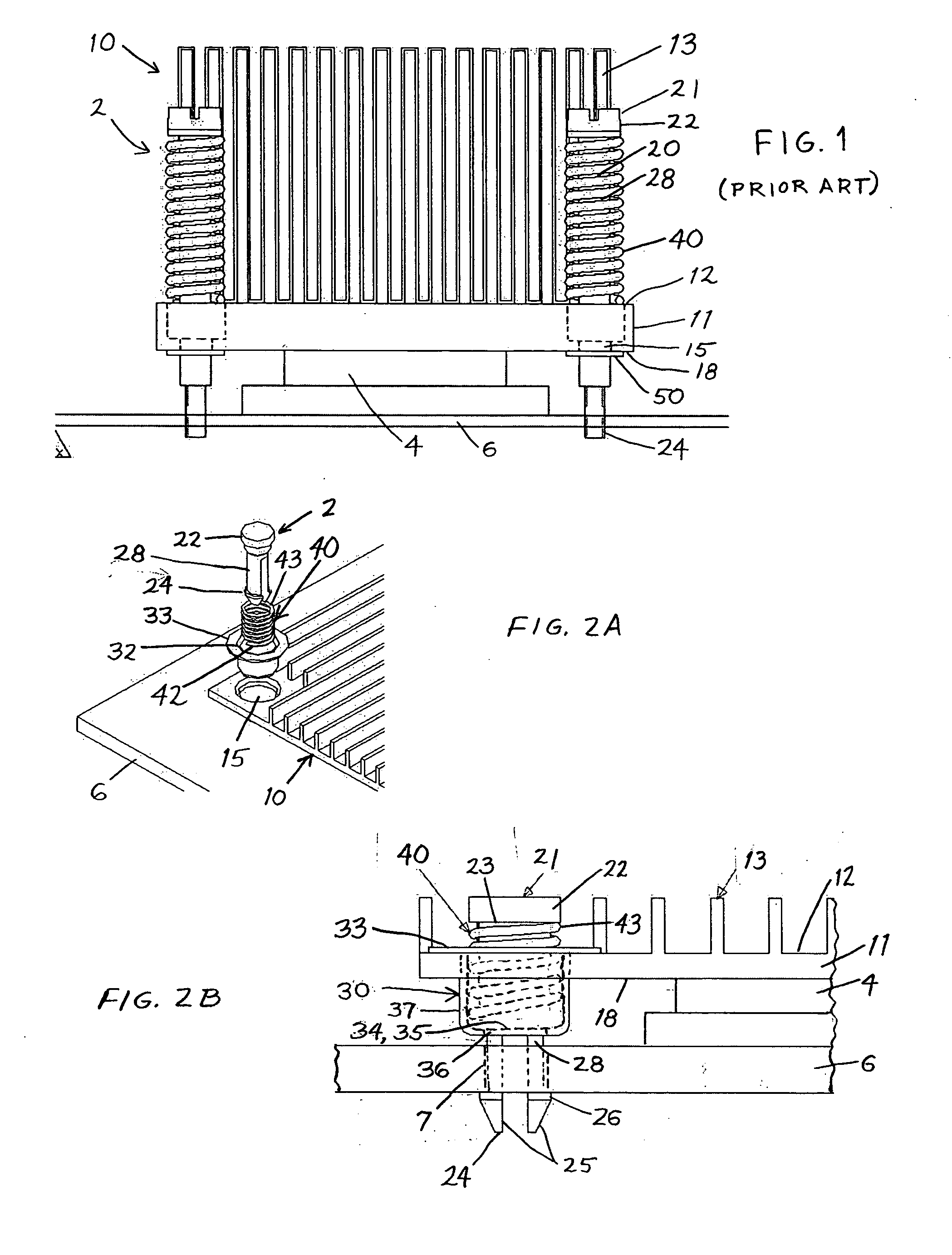 Heat sink assembly and connecting device