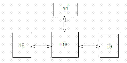 Wired emergency communication and commander positioning system for power tunnel