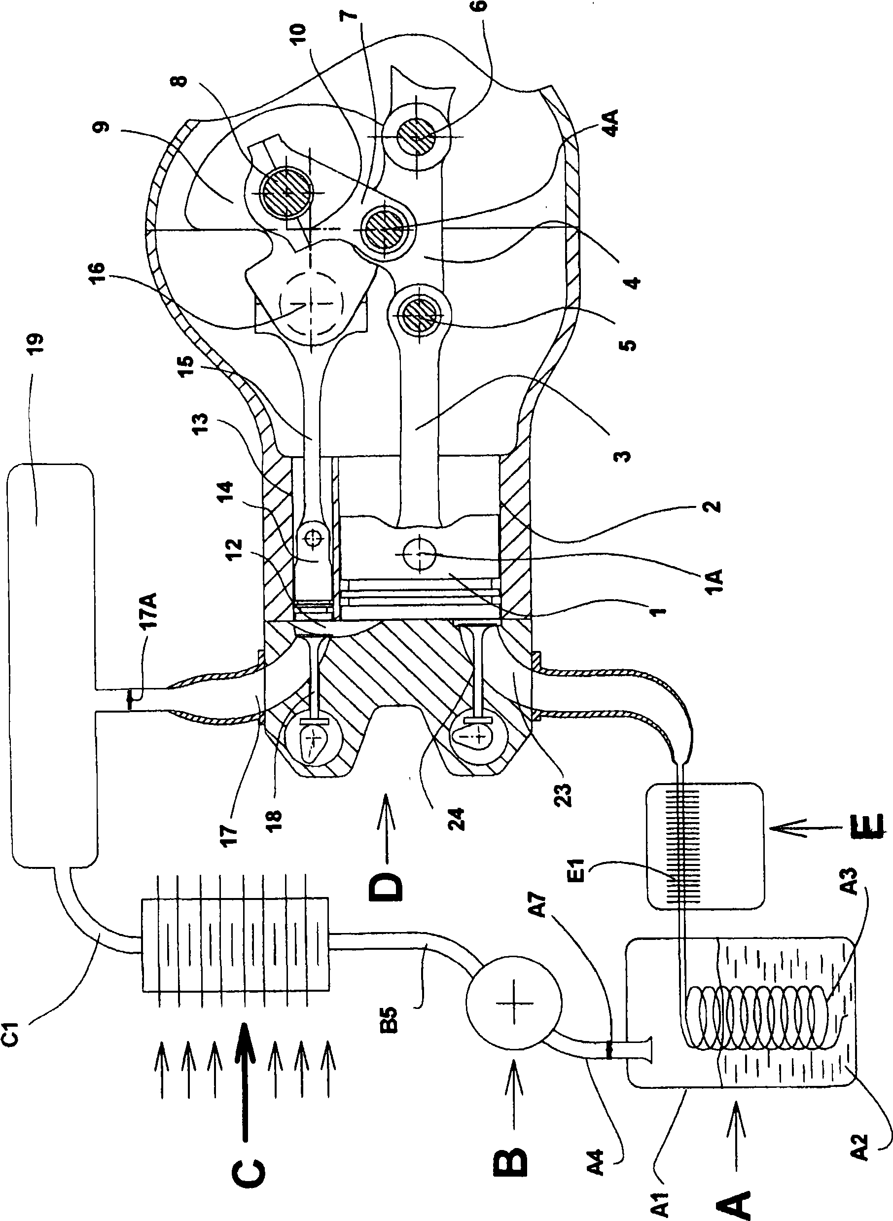 Ambient temperature thermal energy and constant pressure cryogenic engine