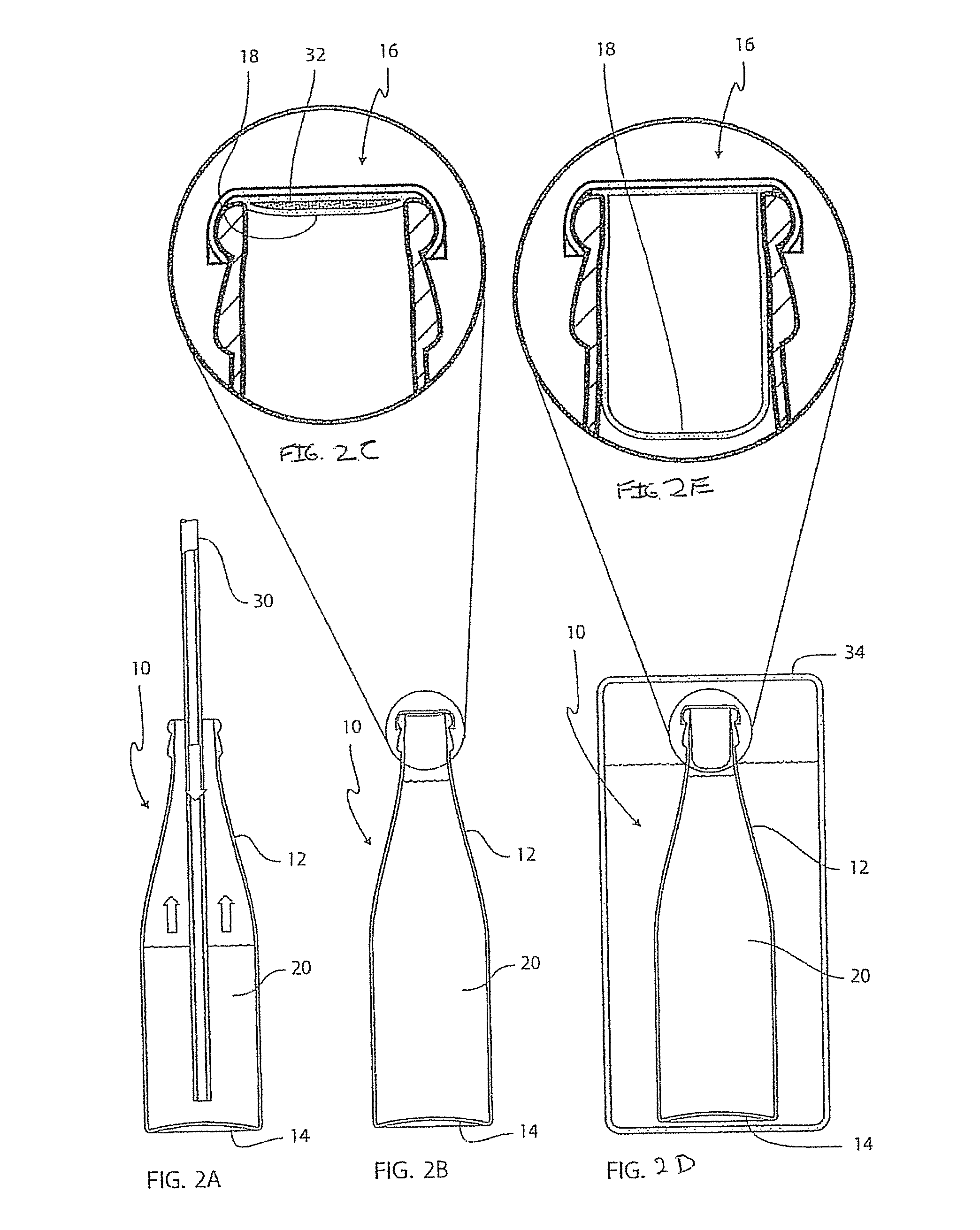 Beverage, a beverage container including a beverage, a method of producing a beverage and a beverage production plant