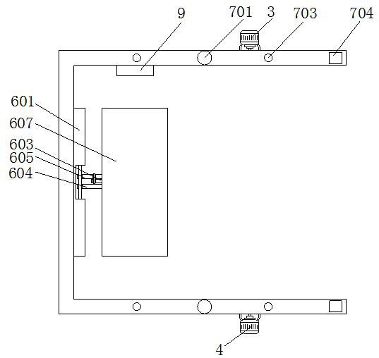 Walking assisting device for stroke rehabilitation training and using method of walking assisting device