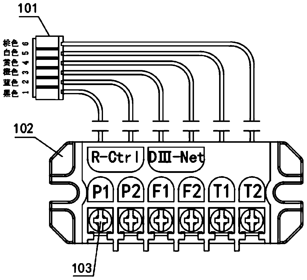 On-off tester for testing terminal blocks