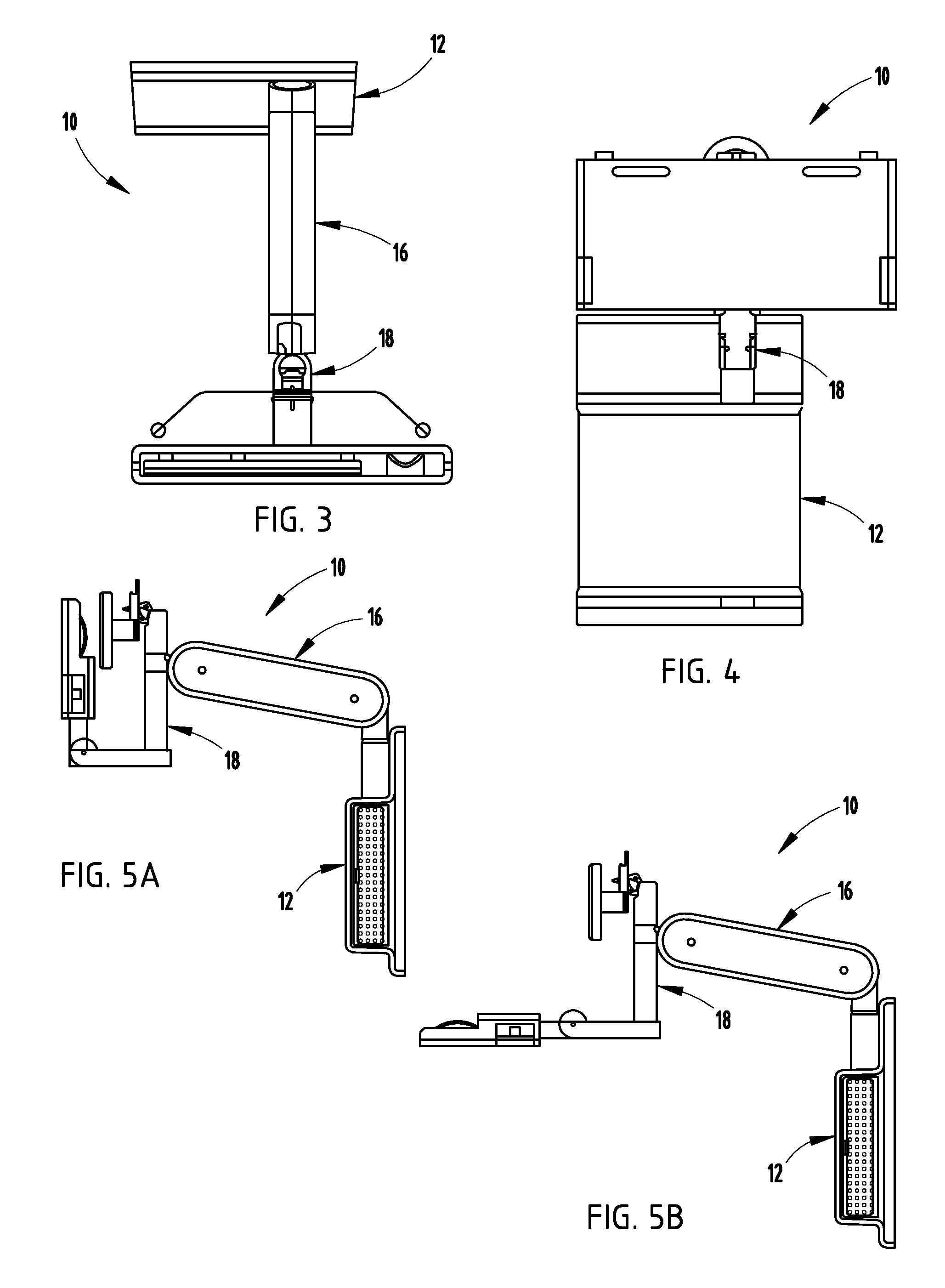 Wall mounted workstation