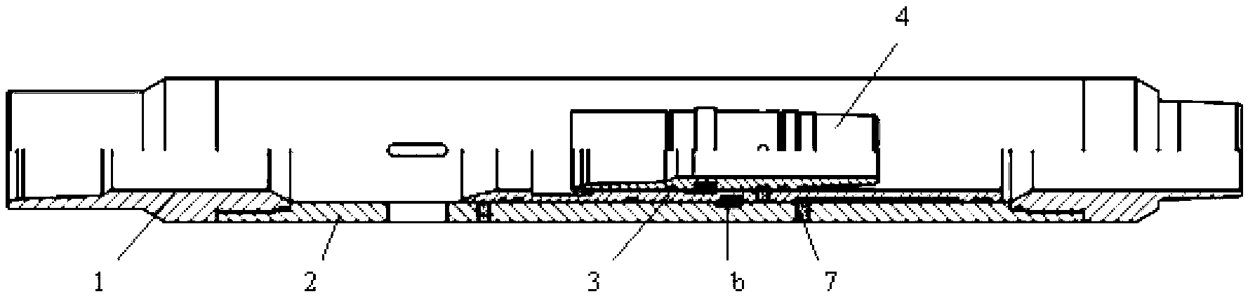 Threaded sliding sleeve with ball seat capable of being taken out