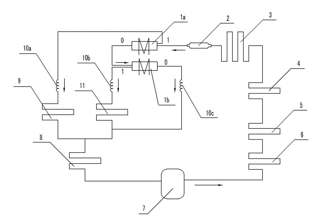 Dynamic refrigerator refrigeration performance testing system