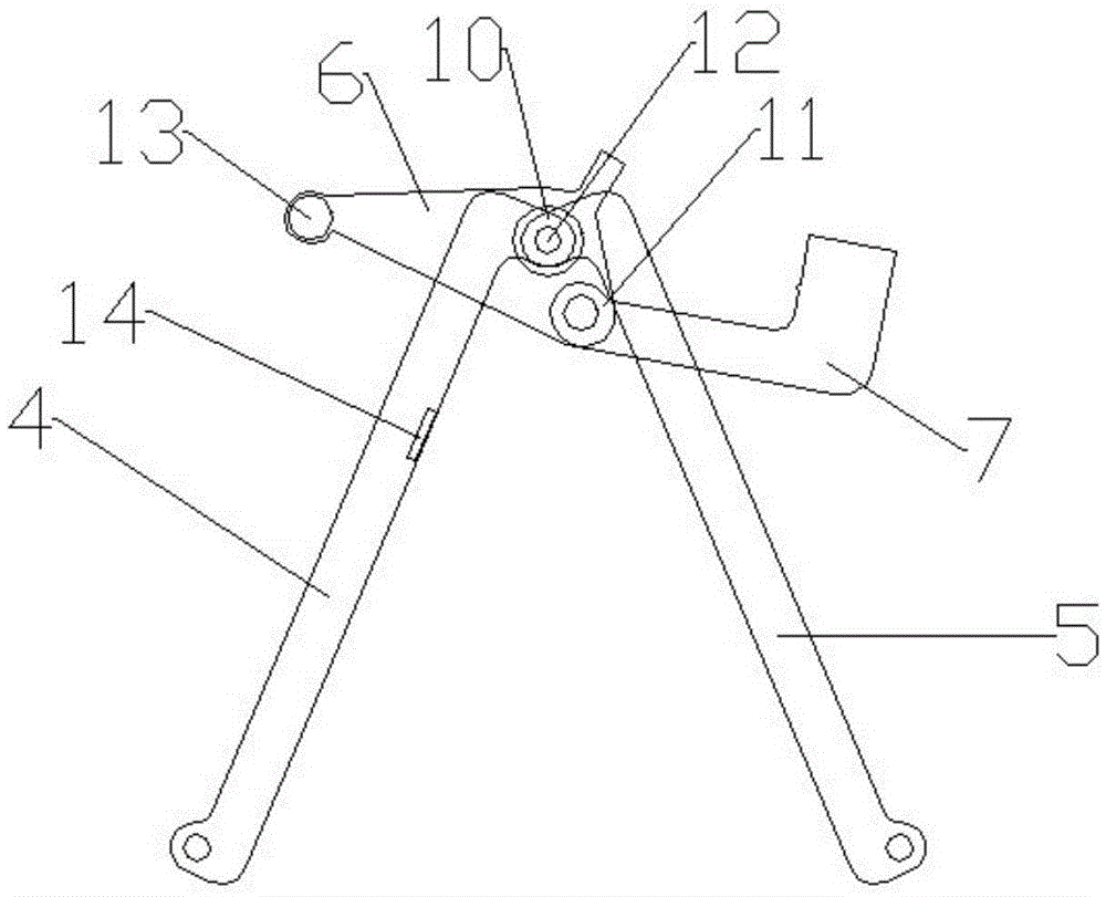 Folding and stretching mechanism